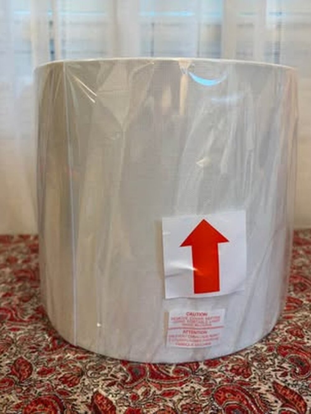 White Drum Lampshade